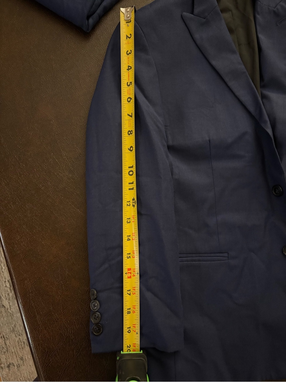 Calvin Klein Boys 12 Husky Blue Suit - Two-Piece Blazer & Pants - Picture 16 of 16